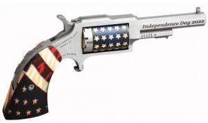 North American Arms 1860 Sheriff Independence Day 22 Long Rifle / 22 Magnum / 22 WMR Revolver - NAA1860IND