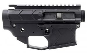 Bootleg, Stripped Upper/Lower Receiver Set, 223 Remington/556 NATO, Ambidextrous, Anodized Finish, Black