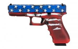 GLOCK 22 GEN3 .40 S&W 15RD RWB BW FLAG - PI2250204RWBBWFL