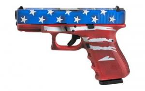 GLOCK 23 GEN3 .40 S&W 13RD RWB BW FLAG - PI2350204RWBV2