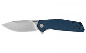 Kershaw Lucid Folding knife- 3.2", Plain edge,Blue/Stainless - 2036
