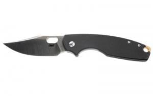 CRKT PILAR IV BLACK 3.09" PLAIN EDGE - 5321