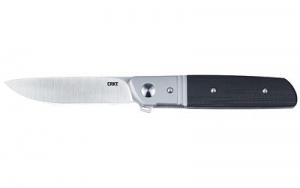 CRKT BAMBOOZLED Black 3.34" PLAIN EDGE - 5720
