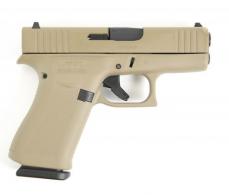 Glock 43x 9mm 10rd Coyote Tan 3.4" - UX4350204CT Glock 43x 9mm 10rd Coyote Tan 3.4" - UX4350204CT