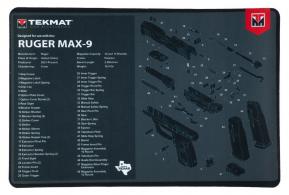 TEKMAT Pistol MAT FOR RUGER MAX 9 Black - TEK-R17-RUGERMA TEKMAT Pistol MAT FOR RUGER MAX 9 Black - TEK-R17-RUGERMA