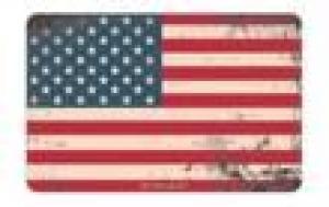 TekMat Old Glory Flag Armorer's Bench Mat 11"x17" Fabric/Neoprene Black - TEK-R17-USFLAG-