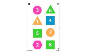 ALLEN EZ AIM 12"X18" FUN GROUP 8PK - 15643 ALLEN EZ AIM 12"X18" FUN GROUP 8PK - 15643