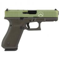 Glock 45 Gen 5 MOS 9mm 17rd 4.02" Agoge Green With Cobalt Frame And Laser Engraving - PA455S204MOSAGCBLAS Glock 45 Gen 5 MOS 9mm 17rd 4.02" Agoge Green With Cobalt Frame And Laser Engraving - PA455S204MOSAGCBLAS
