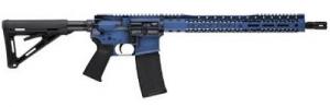 Black Rain We The People, Blue Battleworn 223 Remington/556NATO Semi-automatic Rifle - BROWTPBLB