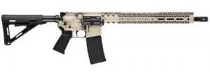 Black Rain We The People, Light Sand Battleworn 223 Remington/556NATO Semi-automatic Rifle - BRO-WTP-LSB