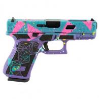 Glock 19 Gen5 Custom "80's Day" 9mm Semi Auto Pistol - PA195S20380DAYSCT