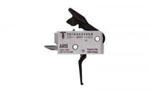 TriggerTech Duty, Flat Trigger, Two Stage, 3.5 lb Pull, Fits AR-9, Anodized Finish, Black - AH9-TDB-33-NNF TriggerTech Duty, Flat Trigger, Two Stage, 3.5 lb Pull, Fits AR-9, Anodized Finish, Black - AH9-TDB-33-NNF