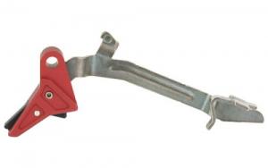 True Precision Axiom Trigger & Trigger Bar Red with Black Safety For Glock Gen 1-4 (Does Not Fit Gen5) - TP-GLKT2-RBL