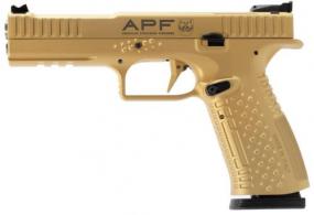 American Precision Firearms Strike One Ergal 9mm 5" Gold Cerakote 10+1 - AFS1E-9-GD-10-O American Precision Firearms Strike One Ergal 9mm 5" Gold Cerakote 10+1 - AFS1E-9-GD-10-O