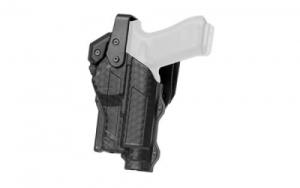 Rapid Force Duty Holster Outside the Waistband Holster Level 3 Retention fits Glock 17/22/31 - RFS-0601-R-BB-1