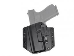 Bravo Concealment, BCA, OWB Concealment Holster, 1.5" Belt Loops, Fits Glock 19/19X/23/32/45 Left Hand - BC10-1005 Bravo Concealment, BCA, OWB Concealment Holster, 1.5" Belt Loops, Fits Glock 19/19X/23/32/45 Left Hand - BC10-1005