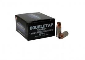DBLTAP 9MM+P 115GR JHP 20/1000 - 9MM115BD DBLTAP 9MM+P 115GR JHP 20/1000 - 9MM115BD