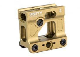 Unity Tactical FAST Micro Red Dot Mount Flat Dark Earth - FST-MICF Unity Tactical FAST Micro Red Dot Mount Flat Dark Earth - FST-MICF