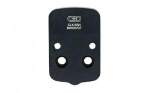 C&H Precision Weapons CHP Adapter Plate for Glock 43x/48 MOS Converting it to a Trijicon RMR/SRO, Holosun 507C/407C, 508T - GLX-RSH C&H Precision Weapons CHP Adapter Plate for Glock 43x/48 MOS Converting it to a Trijicon RMR/SRO, Holosun 507C/407C, 508T - GLX-RSH
