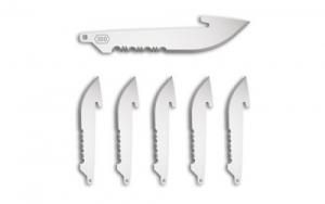 Outdoor Edge Razor EDC Blades Serrated 3" 6 Pack