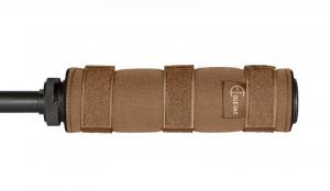 Coletac High Temperature Python 7.5" Suppressor Cover Coyote Brown - HTP202 Coletac High Temperature Python 7.5" Suppressor Cover Coyote Brown - HTP202