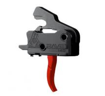 RISE Armament RAVE 140 AR-15 Curved Trigger Red - T017-RED