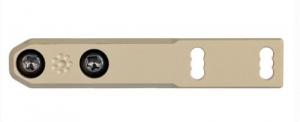 Arisaka Defense, Light Mount, For SureFire Scout Light Weapon Lights, Fits MLOK, Anodized Finish, Tan - ISM-M-TN Arisaka Defense, Light Mount, For SureFire Scout Light Weapon Lights, Fits MLOK, Anodized Finish, Tan - ISM-M-TN