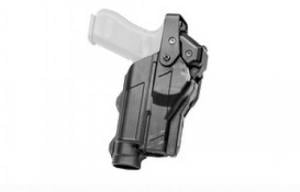 Rapid Force Rapid Force Duty Holster P320C W/LT MRDS QDS Black - RFS-0692-R-MB-1