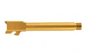 Ballistic Advantage Premium Series For Glock 17 GEN5 Compatible 1/2x28 Threaded PVD Gold Non-Fluted Barrel