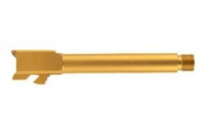 Ballistic Advantage Premium Series For Glock 17 GEN5 Compatible 1/2x28" Threaded PVD Gold Non-Fluted Barrel - BAPSG175T1G