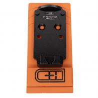 C&H Precision, V4, Optic Mounting Plate, For Prodigy to Trijicon RMR, Holosun 407C/507C/508T, Matte Finish, Black - SA-PDY-RH-RSR C&H Precision, V4, Optic Mounting Plate, For Prodigy to Trijicon RMR, Holosun 407C/507C/508T, Matte Finish, Black - SA-PDY-RH-RSR