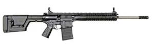 LWRC REPR MKII, 7.62 Nato, 20" Spiral Fluted Barrel, Threaded 5/8x24, Black, Magpul PRS Stock, 20 Rounds - REPRMKIIR7BF20S