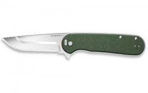 OD Edge Razor VX3 Micarta Green Stainless Steel - VX330B-C