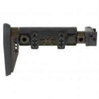 Midwest Industries, Alpha Side Folding Stock, Fits AK47 Olive Drab Green - MI-AK-ALPHA-FS-