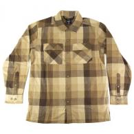 Vertx Last Line Flannel Shirt - Barren Plaid - Medium - VTX1522 BAR MED