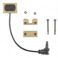 Unity Tactical, ModButton Lite, 4.5", Remote Switch For Crane Laser, Fits Picatinny, Flat Dark Earth - MBL-FDE-CL-4.5