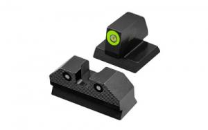 XS Sights R3D 2.0, Tritium Night Sight, Standard Height, Green Front Outline, Green Tritium Front/Rear - MR-R201S-6G XS Sights R3D 2.0, Tritium Night Sight, Standard Height, Green Front Outline, Green Tritium Front/Rear - MR-R201S-6G