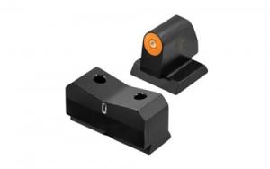 XS Sights, DXT2 Big Dot, Tritium Night Sight, Standard Height, Orange Front Outline, Green Tritium Front/Rear - MR-X001S-5N