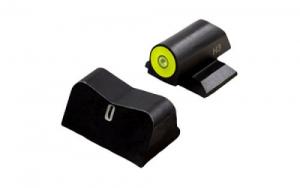 XS Sights DXT2 Big Dot, Tritium Night Sight, Standard Height, Yellow Front Outline, Green Tritium Front/Rear - SW-0039S-5Y XS Sights DXT2 Big Dot, Tritium Night Sight, Standard Height, Yellow Front Outline, Green Tritium Front/Rear - SW-0039S-5Y