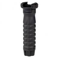 Samson Manufacturing Corp., Vertical Forend Grip, Fits Picatinny Rail, Matte Finish, Black, 4.2" Long, Grenade Texture - 04-06098-01