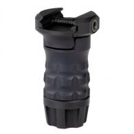 Samson Manufacturing Corp., Vertical Forend Grip, Fits Picatinny Rail, Matte Finish, Black, 2.125" Long, Grenade Texture - 04-06096-01