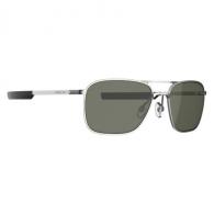 Magpul Industries, Santini Eyewear, Matte Silver Frame, Gray Green Polarized Lens - MAG1026-1-042-1