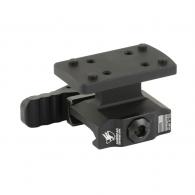 American Defense Mfg., Lightweight TR, Quick Detatch Mount, Lower 1/3, RMSc Footprint, Anodized Finish, Black - AD-TR-LW-11-STD