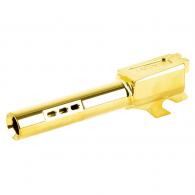 Zaffiri Precision, Ported Pistol Barrel, 9MM, 3.8", Titanium Nitride Finish, Gold, Fits Sig P320 Compact - ZP.320BPG Zaffiri Precision, Ported Pistol Barrel, 9MM, 3.8", Titanium Nitride Finish, Gold, Fits Sig P320 Compact - ZP.320BPG
