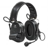 3M/Peltor, ComTac VI Defender, Electronic Earmuff, Matte Finish, Black - MT20H682FB-09NS