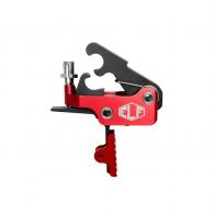 Elftmann SE Trigger Straight Fully Adjustable Red Fits AR-15 - SE-R-S-FA Elftmann SE Trigger Straight Fully Adjustable Red Fits AR-15 - SE-R-S-FA