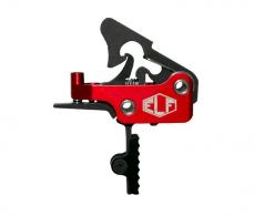 Elftmann Tactical Apex, Adjustable Trigger, Straight with Black Shoe, Fits AR-15, Anodized Finish, Red APEX-B-S - APEX-B-S Elftmann Tactical Apex, Adjustable Trigger, Straight with Black Shoe, Fits AR-15, Anodized Finish, Red APEX-B-S - APEX-B-S