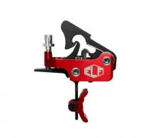 Elftmann Tactical Apex Pro, FA, Adjustable Trigger, Curved with Red Shoe, Fits AR-15, Anodized Finish, Red APEX-PRO-R-C-FA - APEX-PRO-R-C-FA Elftmann Tactical Apex Pro, FA, Adjustable Trigger, Curved with Red Shoe, Fits AR-15, Anodized Finish, Red APEX-PRO-R-C-FA - APEX-PRO-R-C-FA