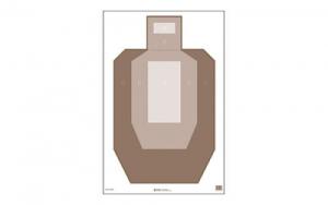 ACTION TGT IPSC/USPSA BRN 100PK - IPSC-P SHBR-100 ACTION TGT IPSC/USPSA BRN 100PK - IPSC-P SHBR-100