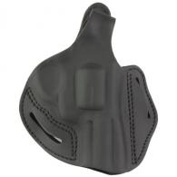 1791 Gunleather, Thumb Break Revolver Holster, Outside Waistband Holster, Size 4.3 - RVHX-4.3-SBL-R 1791 Gunleather, Thumb Break Revolver Holster, Outside Waistband Holster, Size 4.3 - RVHX-4.3-SBL-R
